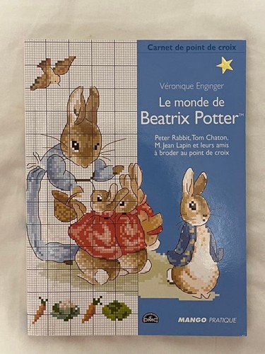 Peter rabbit cross - rabbit, stitch