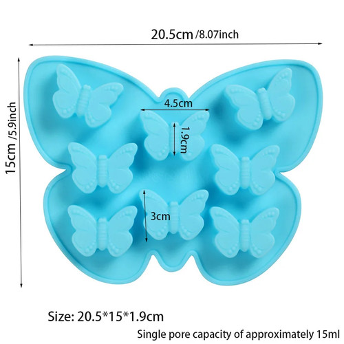 Holes butterfly silicone - butterfly,