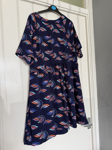 Fearne cotton navy printed - cotton,