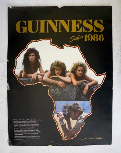 Rare guinness safari 1986 - rare,