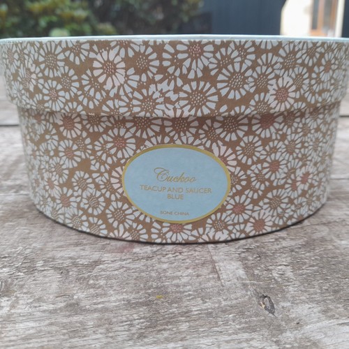 Wedgwood bone cuckoo blue cup - wedgwood,