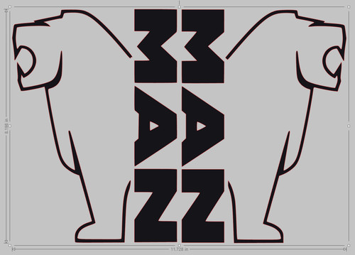 Man truck mirror decals - truck,