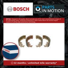 Brake Shoes Set fits JEEP WRANGLER Mk2 2.4 2.5 4.0 4.2 89 to 07 4L Genuine Bosch