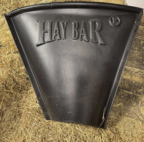 Haybar black horse hay bar - horse,