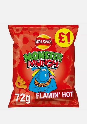 Monster munch flamin hot - monster,