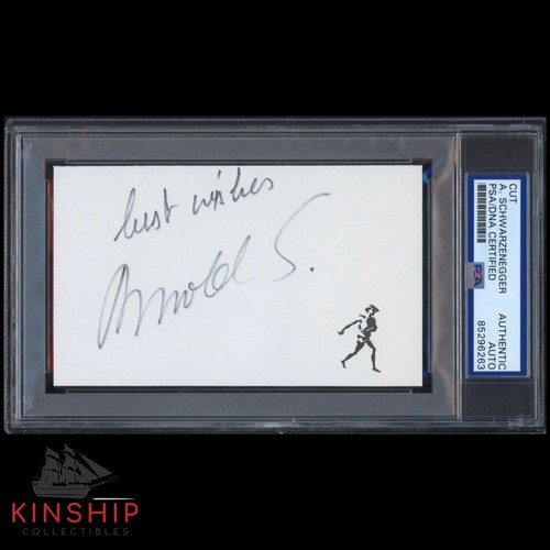 Arnold schwarzenegger signed - arnold,