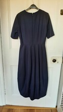 COS - Womens cocoon navy dress