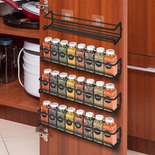 4X Spice Herb Jar Rack Holder