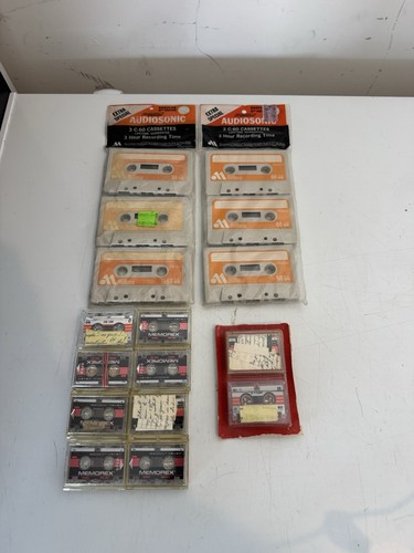 Vintage blank cassette - vintage, &