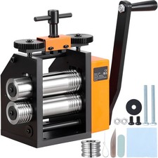Rolling Mill 3"/76 mm Jewelry Rolling Mill Machine 1: 2 Gear Ratio 3-in-1