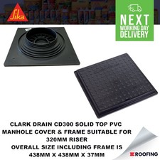 CLARK DRAIN  CD300 SOLID TOP