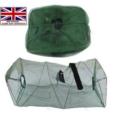 Shrimp Crab Fish Crawdad Minnow Fishing Bait Trap Cast Dip Net Cage