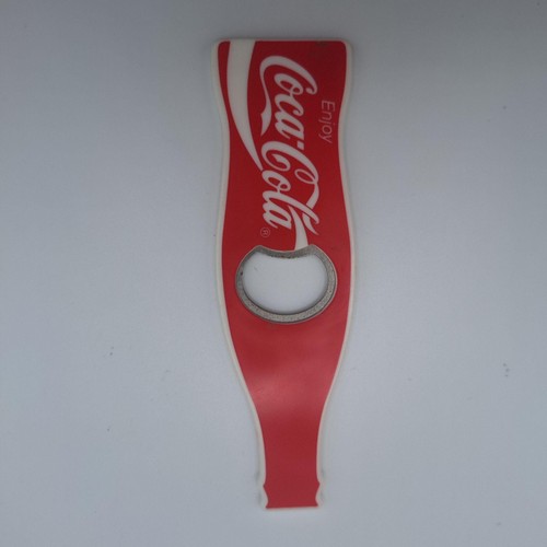 Coca cola red bottle opener - red,