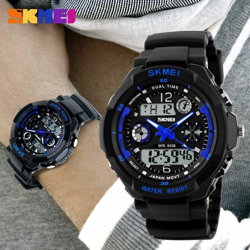 Mens digital sport watch - sport,