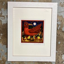 Graham Knuttel (Irish, 1954-2023), Moonlight Bird, original limited print 1/2000