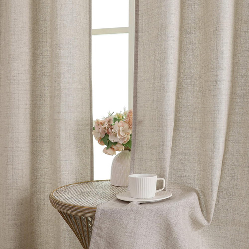 Linen curtains 220cm long - 220cm,
