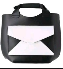 Zara Small  Leather Tote Bag