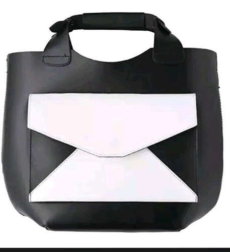 Zara small leather tote - small,
