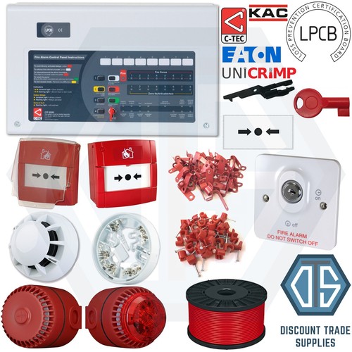 Tec 8 zone fire alarm - 4,