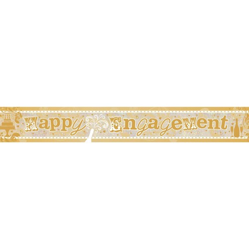 Happy engagement gold - engagement,