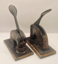 A Pair Of Victorian Cast Iron