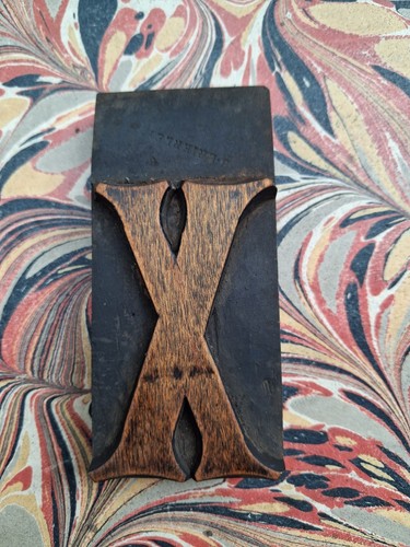 Large wooden letterpress - large,