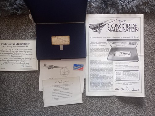 Concorde danbury mint silver - danbury,