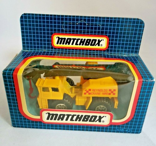 Matchbox mobile crane - matchbox,