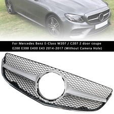 Front Bumper Grill Grille Fit Mercedes Benz E-CLASS W207 Coupe 2014-2017 ZE