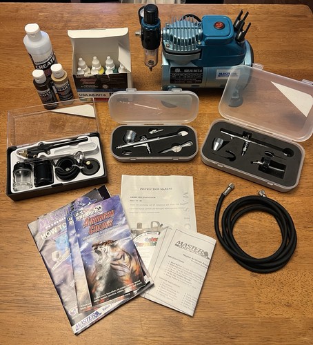 Master airbrush kit - airbrush, 3