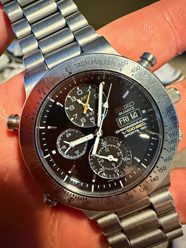 Seiko chronograph 7t59 6a0a - chronograph,
