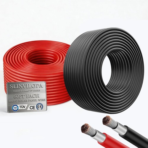 Pair 4mm 6mm solar cable - 4mm, mc4