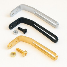 Archtop Jazz Guitar Pickguard Bracket - Chrome Gold Black Mount