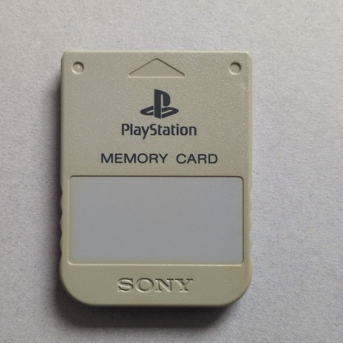 Ps1 memory card grey - memory,