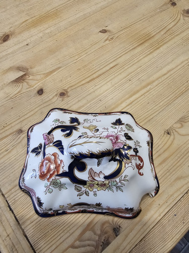 Mason soup tureen lid - mason's,