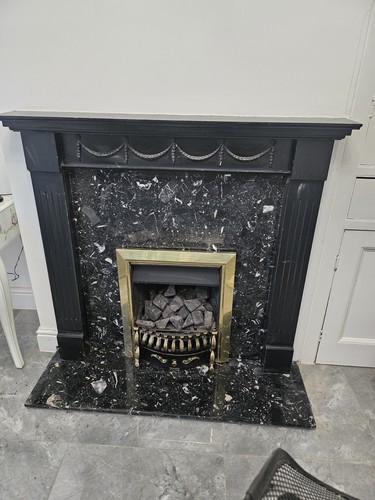 Marble fireplace hearth - marble,