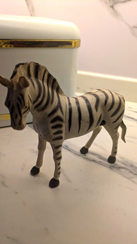 Ceramic zebra ornament - zebra,