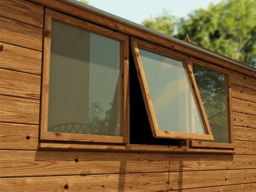 Garden shed window 3mm clear - garden,