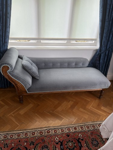 Victorian walnut oak blue - walnut,