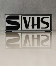 S-VHS 3D Printed Shelf Display