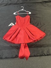 RED CORSET DRESS