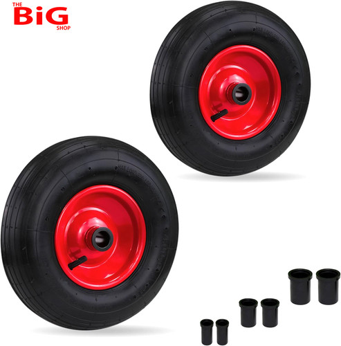 Pack wheelbarrow wheels - 14",