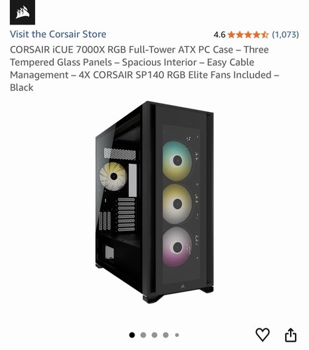 Corsair icue 7000x rgb - corsair,