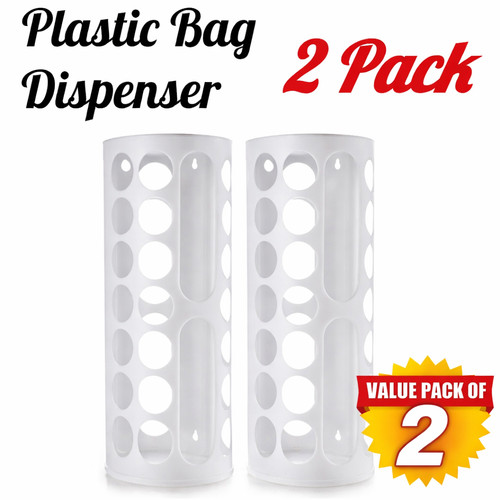 Set white plastic bag - of,
