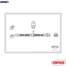BRAKE HOSE 19035069 FOR HONDA