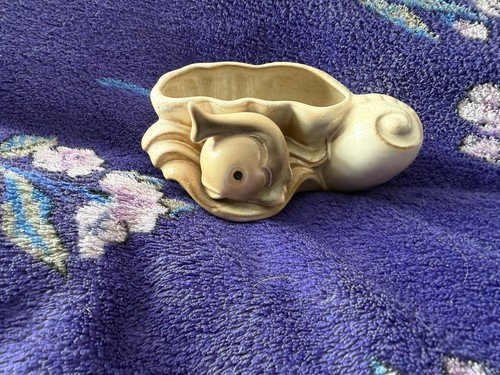 Hornsea fish shell vase - hornsea,