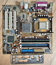ASUS P4P800-VM/S Rev:1.06 Intel 865G Socket 478 DDR1 Retro Motherboard +CPU+RAM