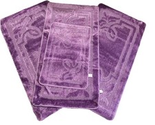 4pc Washable Rug Mat Set