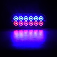 12LED 12V-24V Car Strobe Light Truck New Beacon Warning Hazard Flash Lamp Beacon
