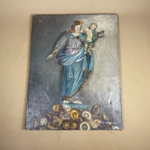 Oil painting madonna - madonna, &